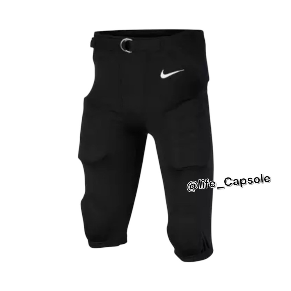 Youth L Youth Nike Recruit 3.0 Football Pants Padded DJ5731 Black Dri-FIT New